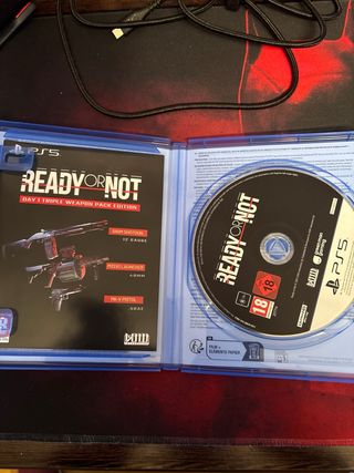 PS5 Ready or Not: Day 1 Triple Weapon Pack
