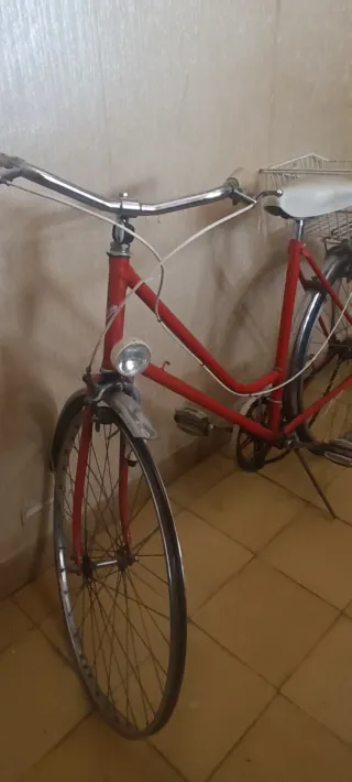 Bicicleta Orbea Roja Antigua