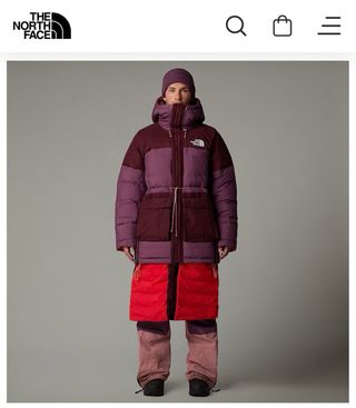 Parka unisex The North Face Triple Baffle Talla L