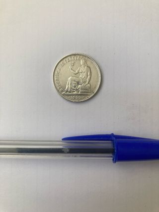 1 Peseta Plata 1933 República Española