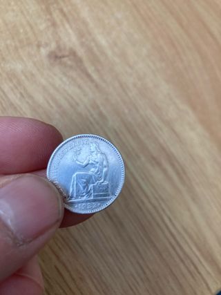 1 Peseta Plata 1933 República Española