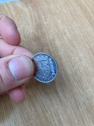 1 Peseta Plata 1933 República Española