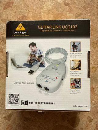 Behringer Guitar Link UCG102 Interfaz USB