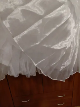 Abito da sposa taglia 46-50 con velo