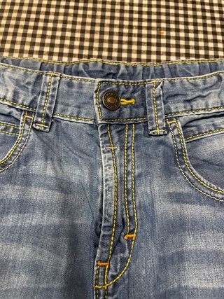 Bermuda vaquera niño 10-11 años