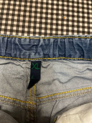 Bermuda vaquera niño 10-11 años