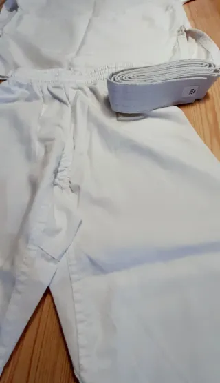Traje de Judo Infantil Blanco