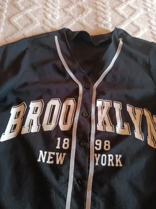 Camiseta estilo béisbol Brooklyn