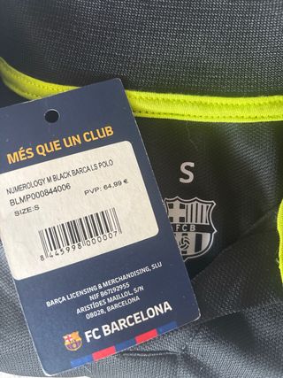 Polo FC Barcelona Talla S