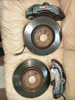 Kit Pinzas de freno Brembo Z18 y Discos Audi