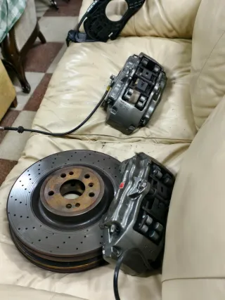 Kit Pinzas de freno Brembo Z18 y Discos Audi