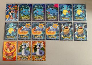 Lote Pokemon Topps 1999 Película