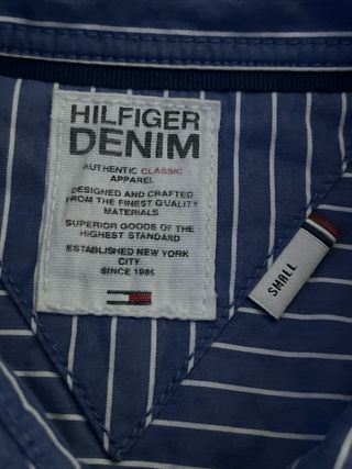 Camisa Hilfiger Denim Rayas Azules