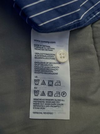 Camisa Hilfiger Denim Rayas Azules