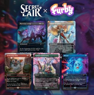 Secret Lair x Furby: The Gathering Confetti Foil