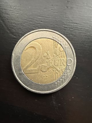 Moneda 2 Euros Bélgica 2000