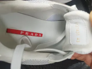 Zapatillas Prada Blancas