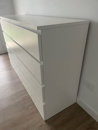 Cómoda Ikea Blanca 80,5x48,5x100,5cm