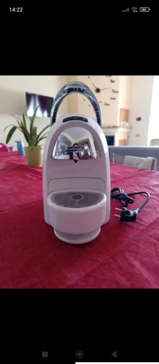 Macchina Caffè Caffitaly Bianca