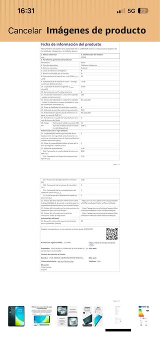 Vivo Y29s 5G 256GB Nuovo