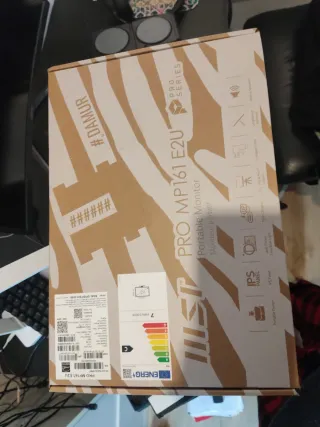 MSI PRO MP161 E2U Pantalla Portátil