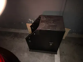 Cajón antirrobo seguridad moto
