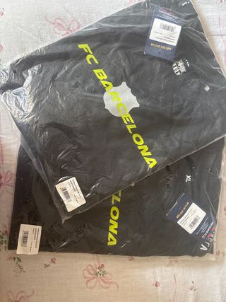 Camiseta FC Barcelona Negra Talla XL