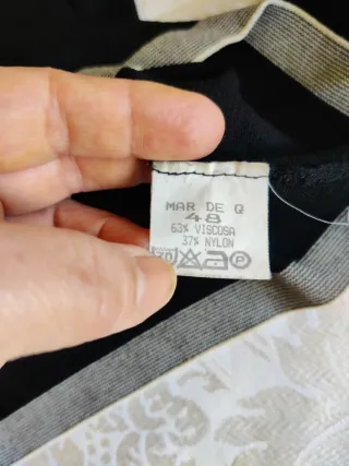 Blusa Mar de Q beige con detalles