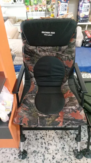 Silla de pesca AROMIN FISH camuflaje