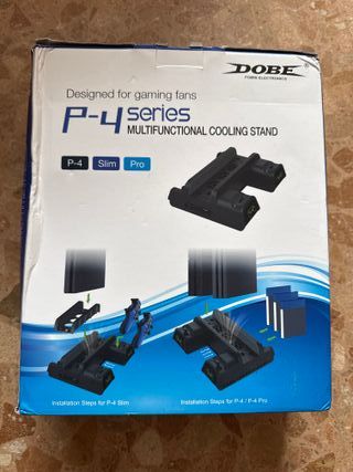 Base Refrigeradora DOBE PS4/Slim/Pro + Hub USB