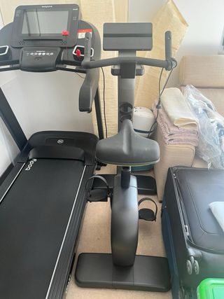 Cinta de correr y bicicleta estática