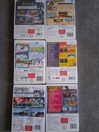 Consola Wii + 6 Juegos + 1 mando