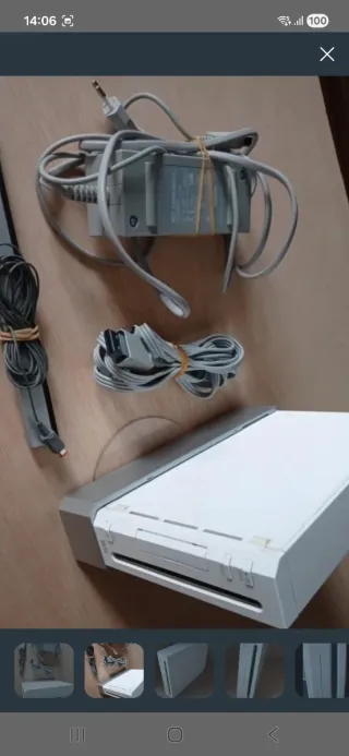 Consola Wii + 6 Juegos + 1 mando