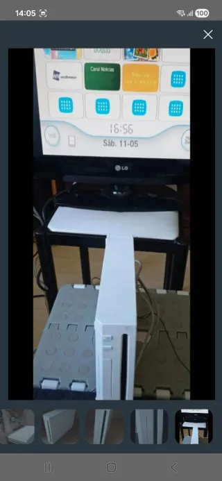 Consola Wii + 6 Juegos + 1 mando