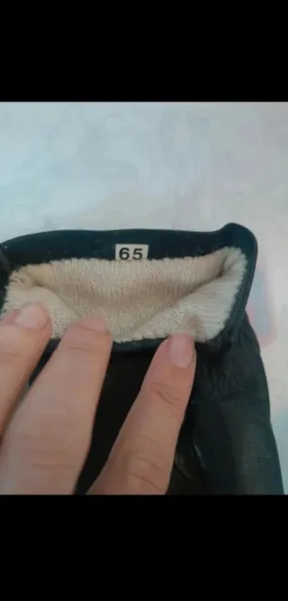 Guantes piel vintage