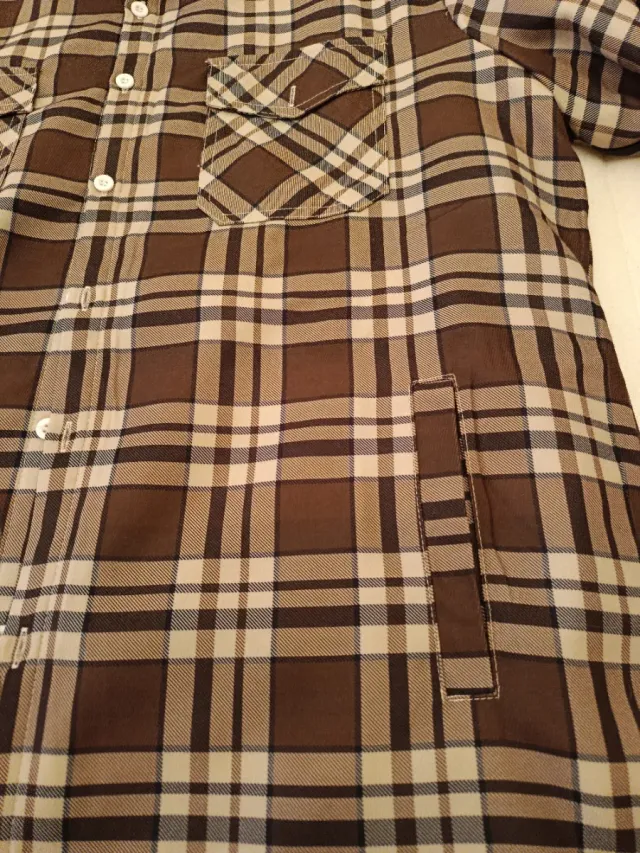 Sobre camisa leñador