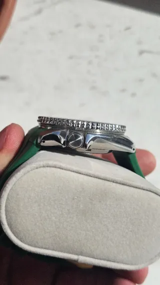 Reloj Seiko 5 Verde y Oro Rosa