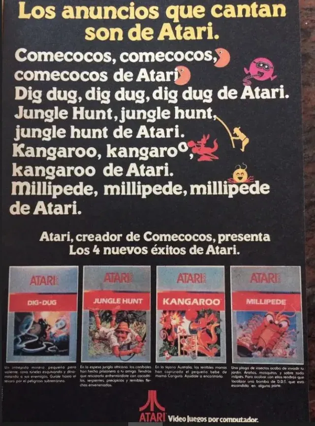 Publicidades Retro Philips, Atari, Amstrad CPC
