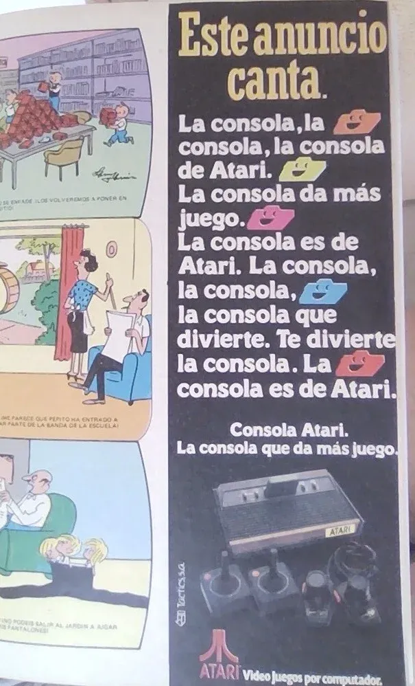 Publicidades Retro Philips, Atari, Amstrad CPC
