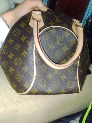 Bolso Louis Vuitton Monogram Marrón Beige