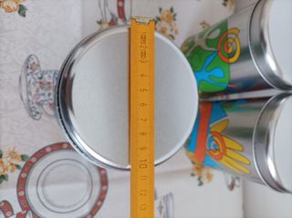 Set 3 barattoli con coperchio Pop-art