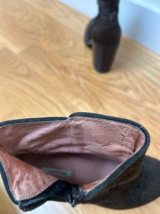 Botas Bimba y Lola Piel Marrón