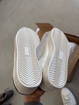 Zapatillas Scalpers azul y Blancas