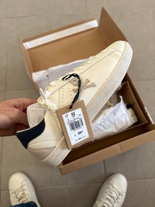 Zapatillas Scalpers azul y Blancas