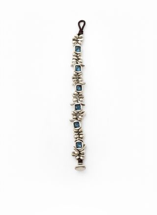 Pulsera UNOde50 Plata Cristales Azules