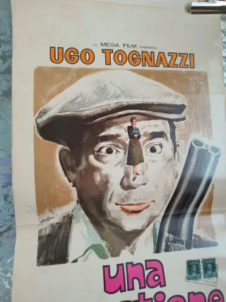 Locandina Una Questione D'Onore Tognazzi anni 70