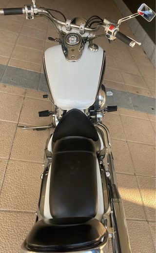 Yamaha XVS 650 Cruiser Blanca