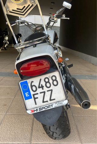 Yamaha XVS 650 Cruiser Blanca