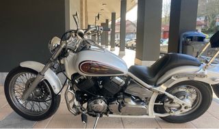 Yamaha XVS 650 Cruiser Blanca