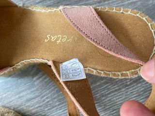 Alpargatas Maretas Talla 39 con etiqueta